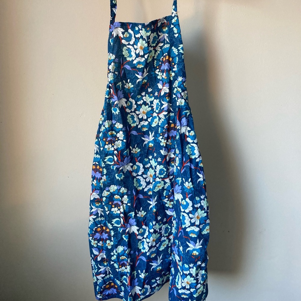 Blue Floral Vera Bradley Apron Free Size